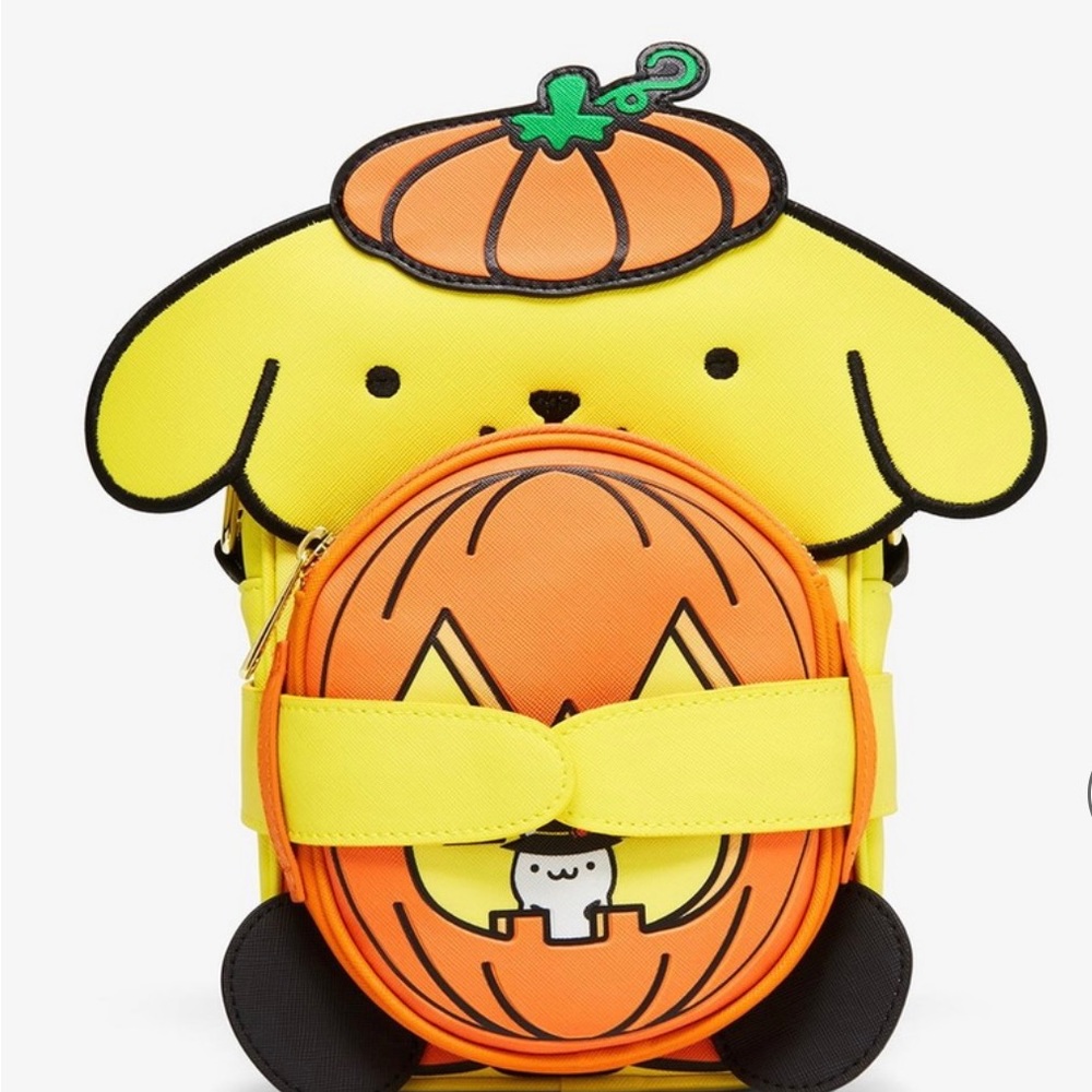 Loungefly Sanrio Pompompurin Halloween Crossbuddies Crossbody